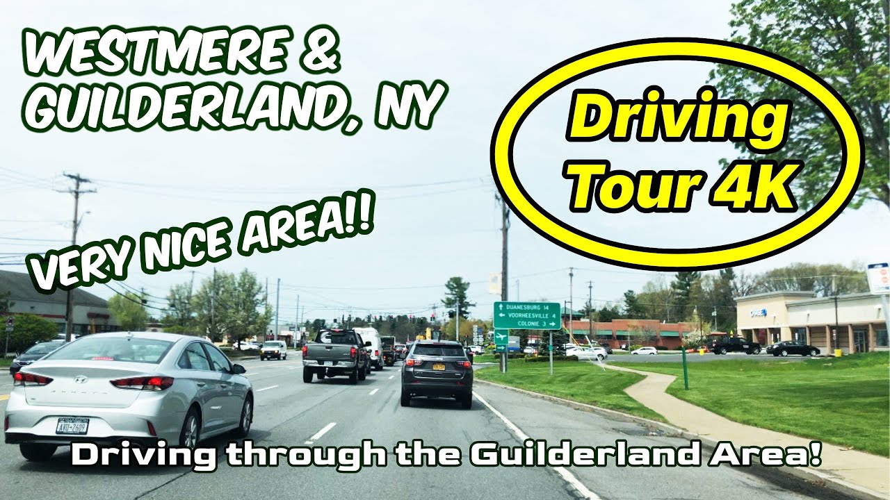 Westmere & Guilderland NY | Route 20 | Driving Tour [4k]
