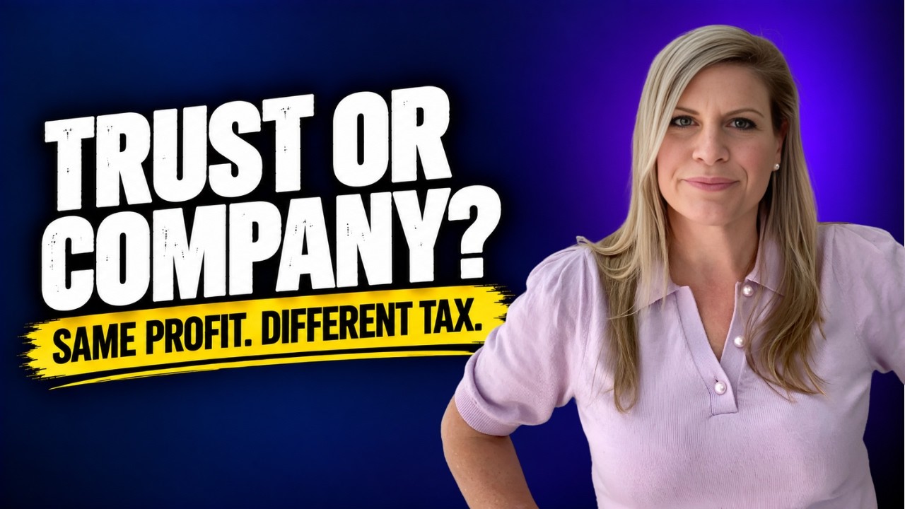 Trust vs Company: Which One Actually Saves You More Tax?