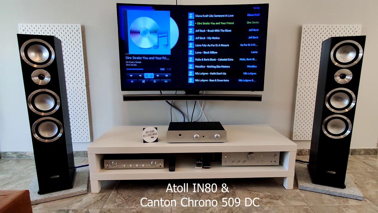 Atoll IN80  vs Onkyo A-9050 test 2