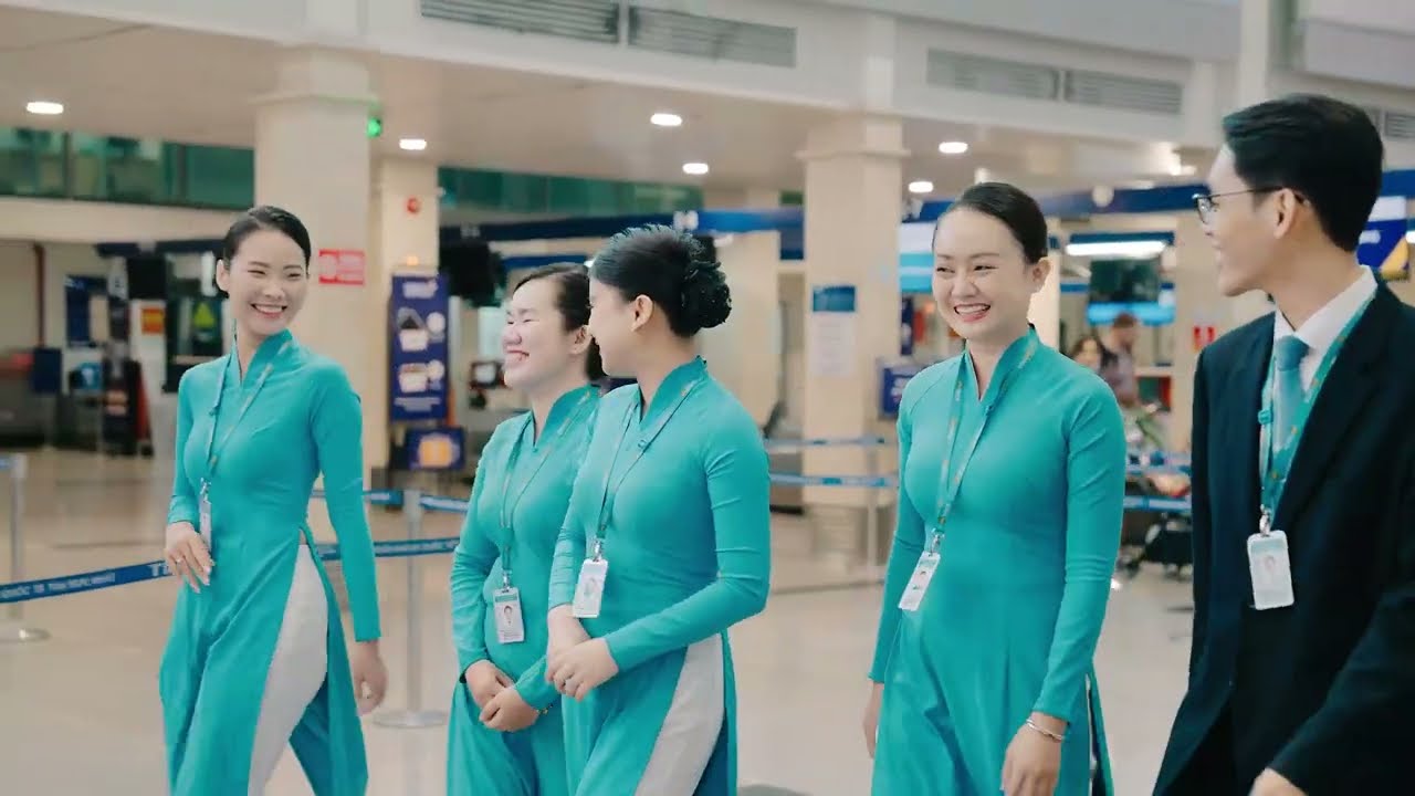 Tiếp viên mặt đất || Vietnam Airline || Tân Sơn Nhất
