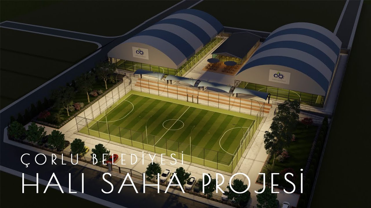 Çorlu Belediyesi | Hatip Mahallesi Halı Saha Projesi