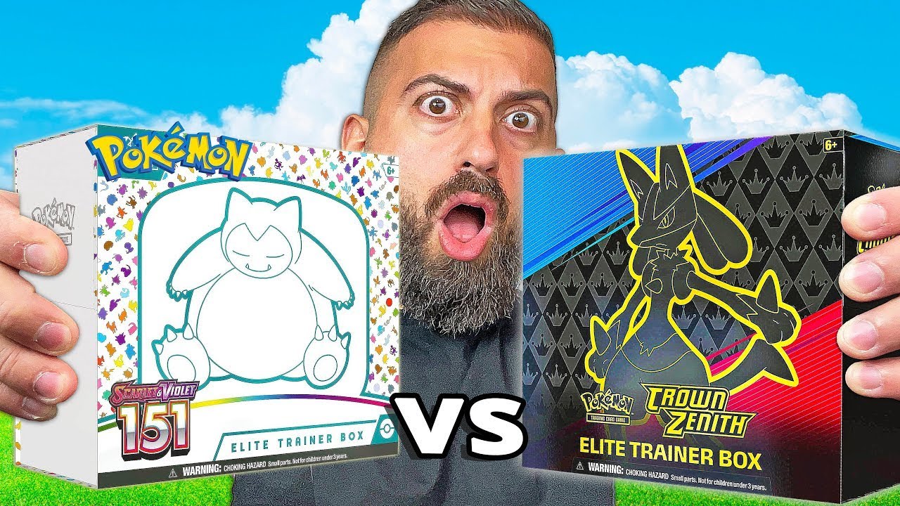 Pokemon 151 против Crown Zenith! (Решающая битва)