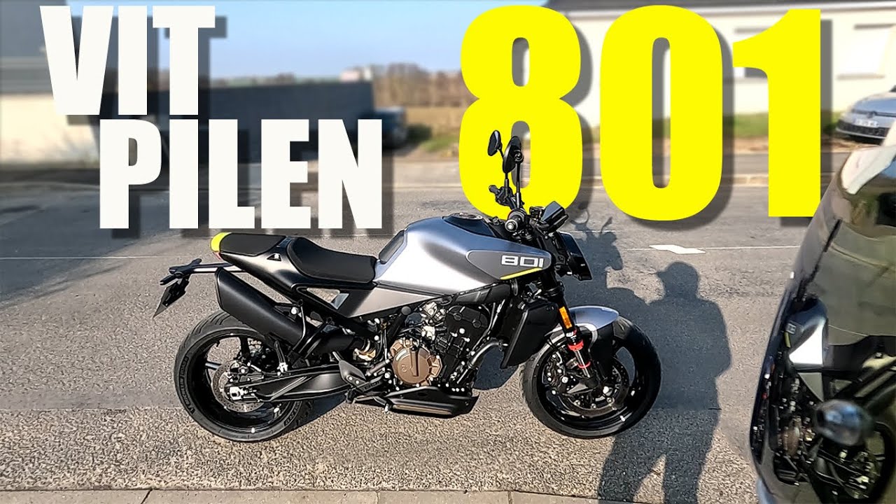 HUSQVARNA 801 Vitpilen | Difficile de ne pas s'amuser