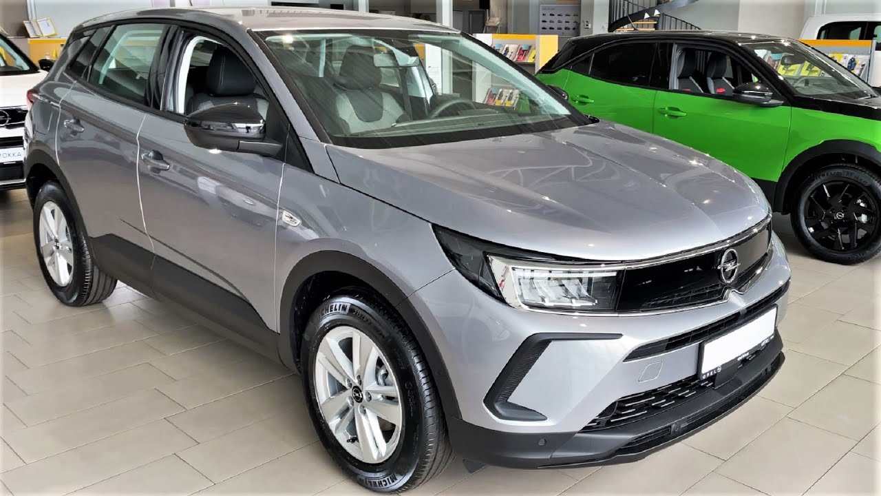 Сірий Opel Grandland 2024 року -  Візуальний Огляд 4K