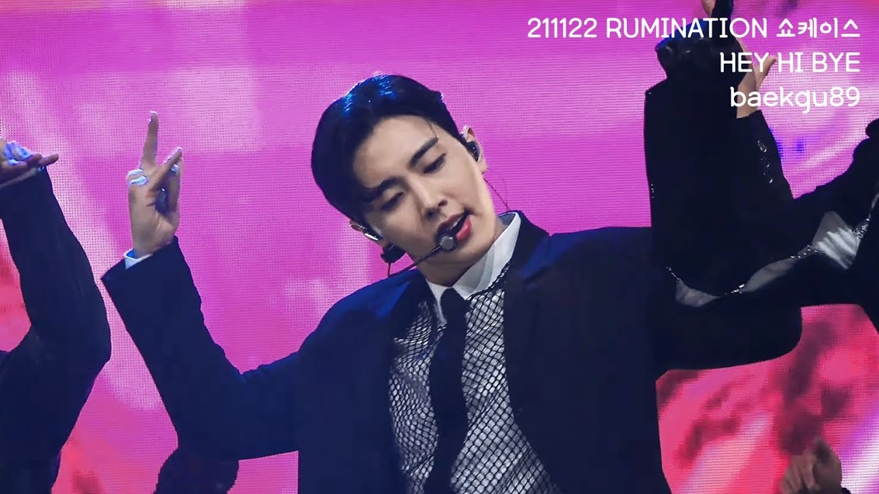 211122 SF9 RUMINATION SHOWCASE Hey Hi Bye 재윤 JAEYOON FOCUS