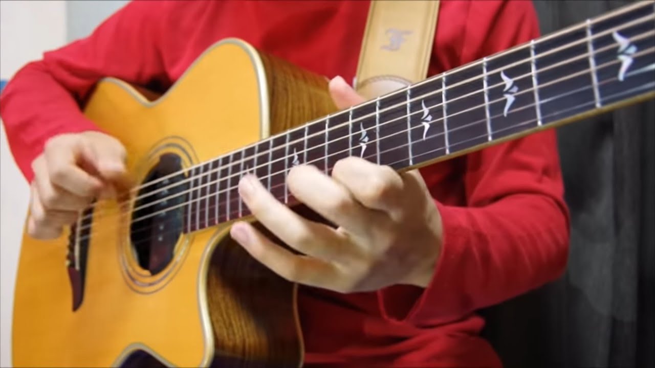 Celine Dion - Because You Loved Me - Acoustic Fingerstyle Guitar Cover by Kent Nishimura