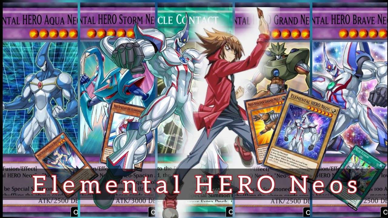 Elemental HERO Neos & Neo-spacian with miracle fusion build combination [Yu-Gi-Oh! Duel Links]