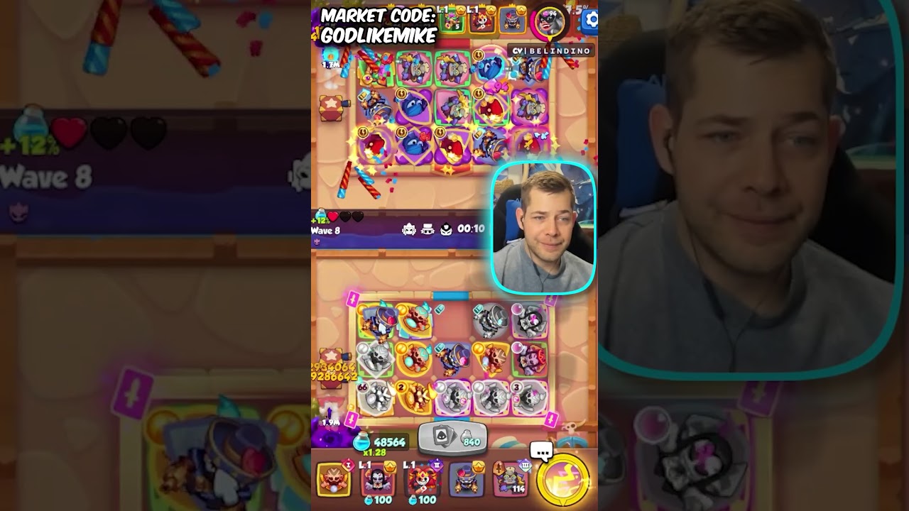 The Redemption of Monk! Beating Meta Twins | Rush Royale