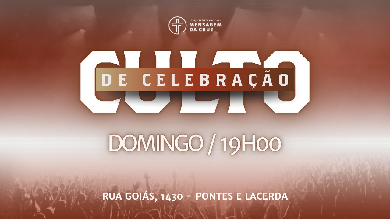 CULTO DE CELEBRAÇÃO- 15/02/2026 