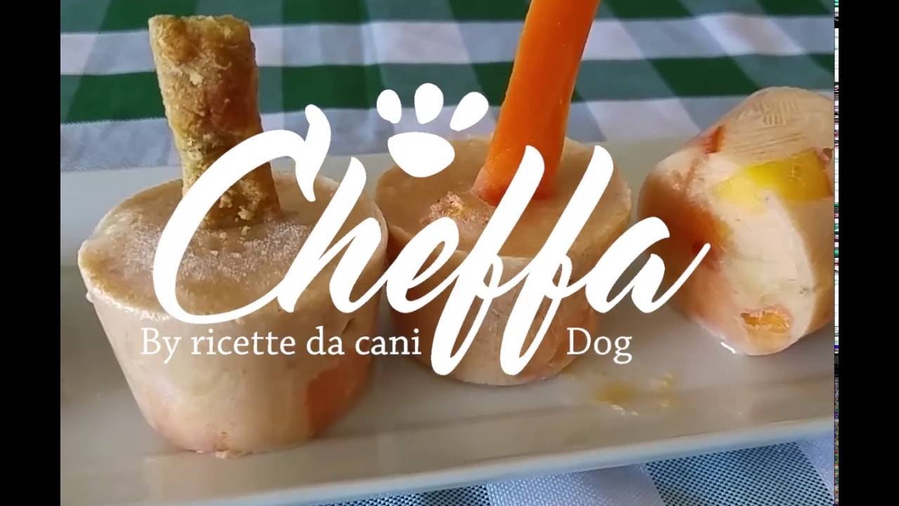 gelato alla frutta per cani -  Frozen Dog Treats