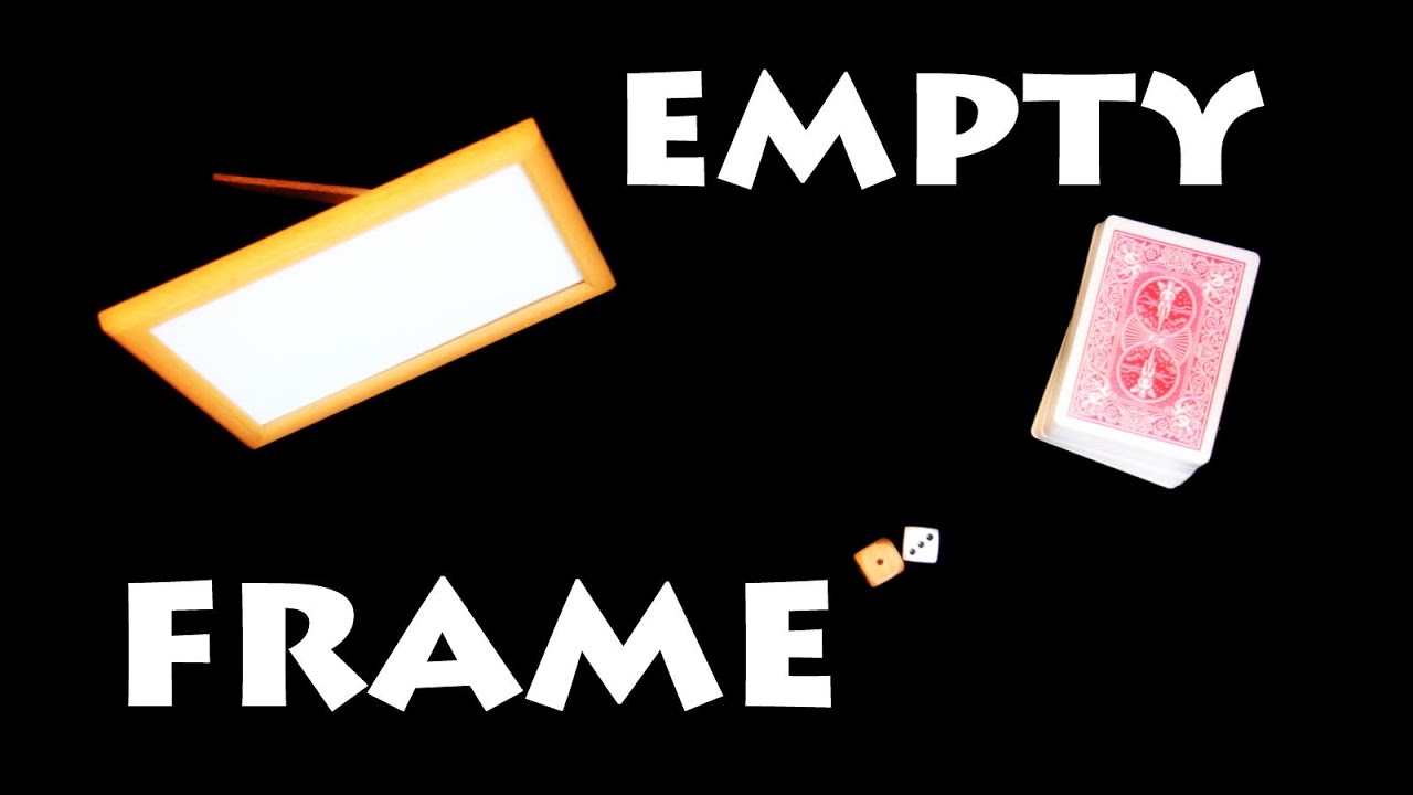 EMPTY FRAME - Great card trick revealed!