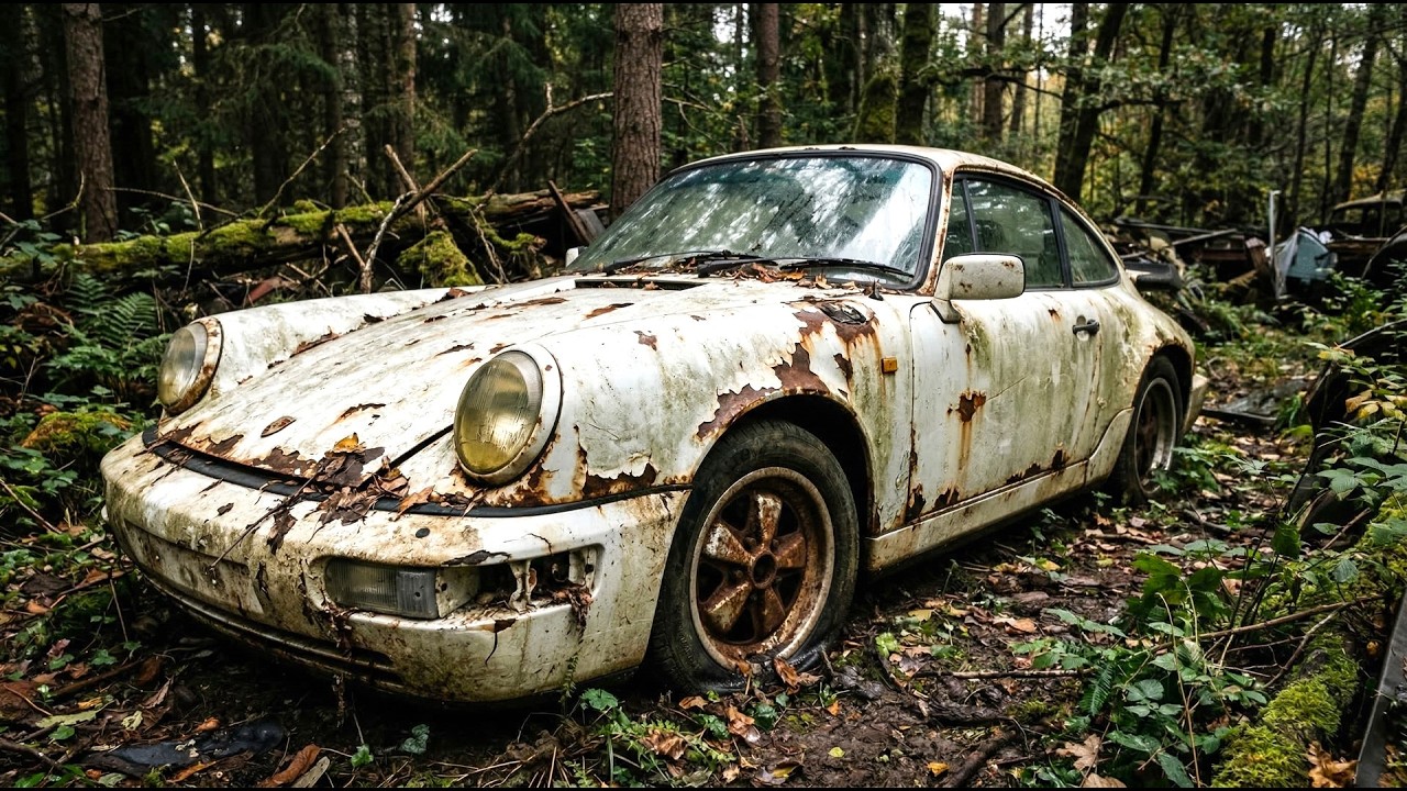 “Abandoned Porsche 911 Coupe Restoration – Full Rebuild to Brand New Supercar | 4K”