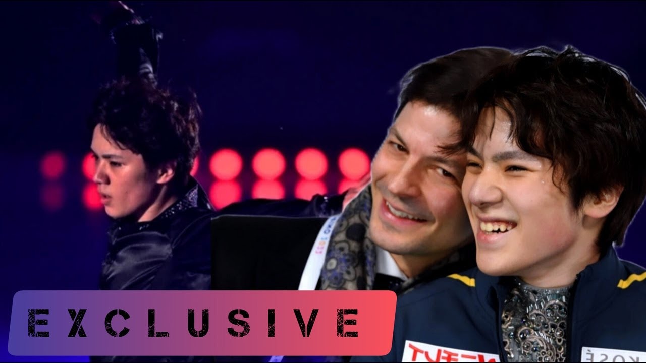 Exclusive: Stephane Lambiel opens up on coaching Shoma Uno.