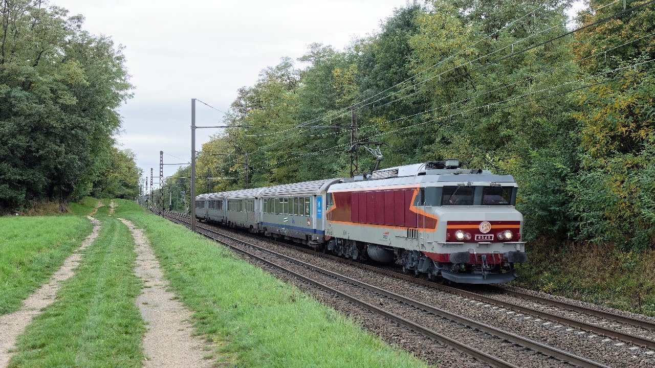La CC 6549 Arzens de l'APMFS de Chamb&eacute;ry de passage vers Gevrey ( 21 ) le 15 octobre 2022