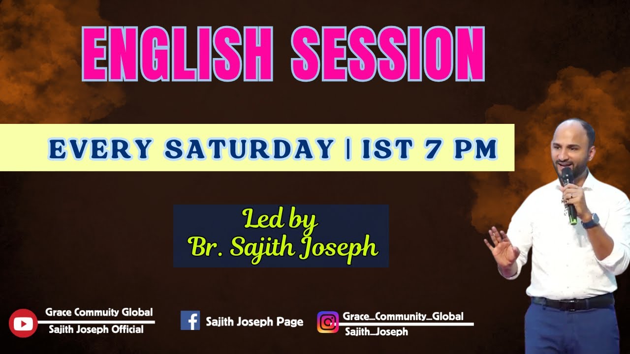ENGLISH  SESSION | BR. SAJITH JOSEPH 2nd NOVEMBER  2024