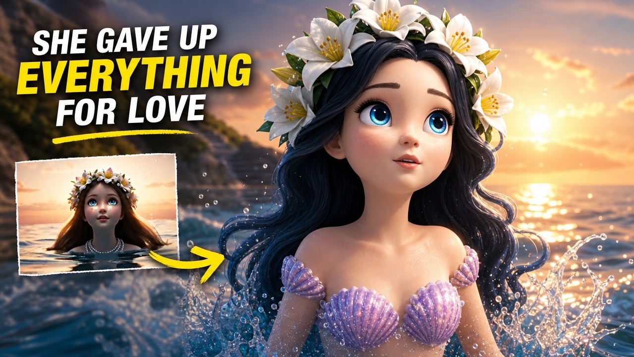 The little mermaid - Fairy Tales story - True love story