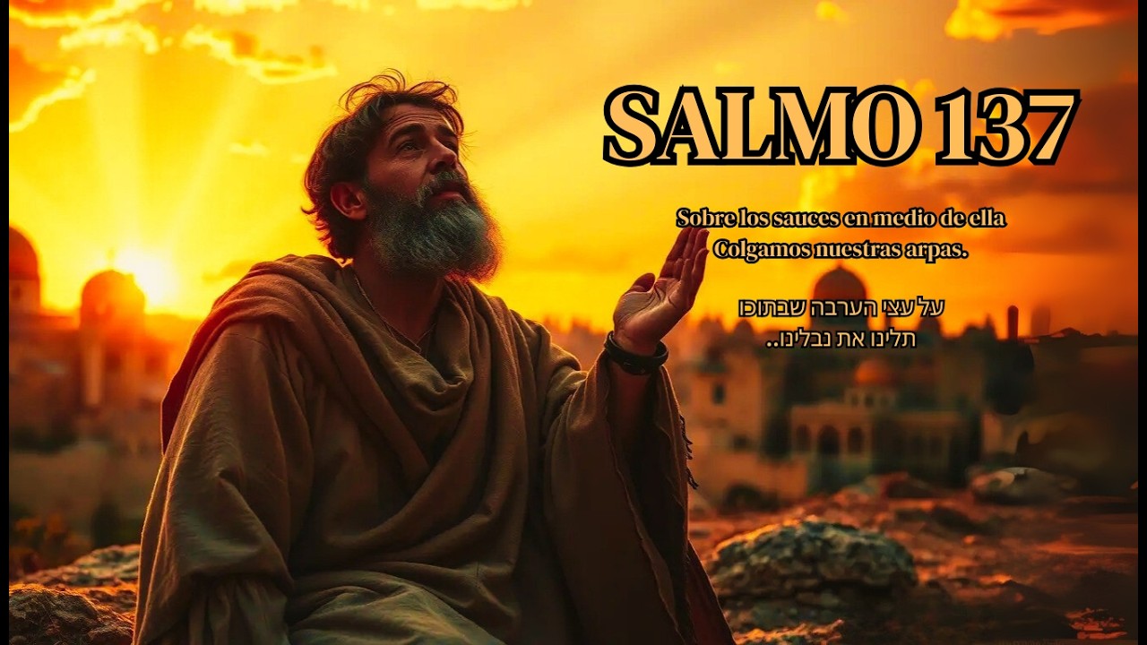 🎵 Música Hebrea Ancestral | Salmo 137 Junto a los Ríos de Babilonia