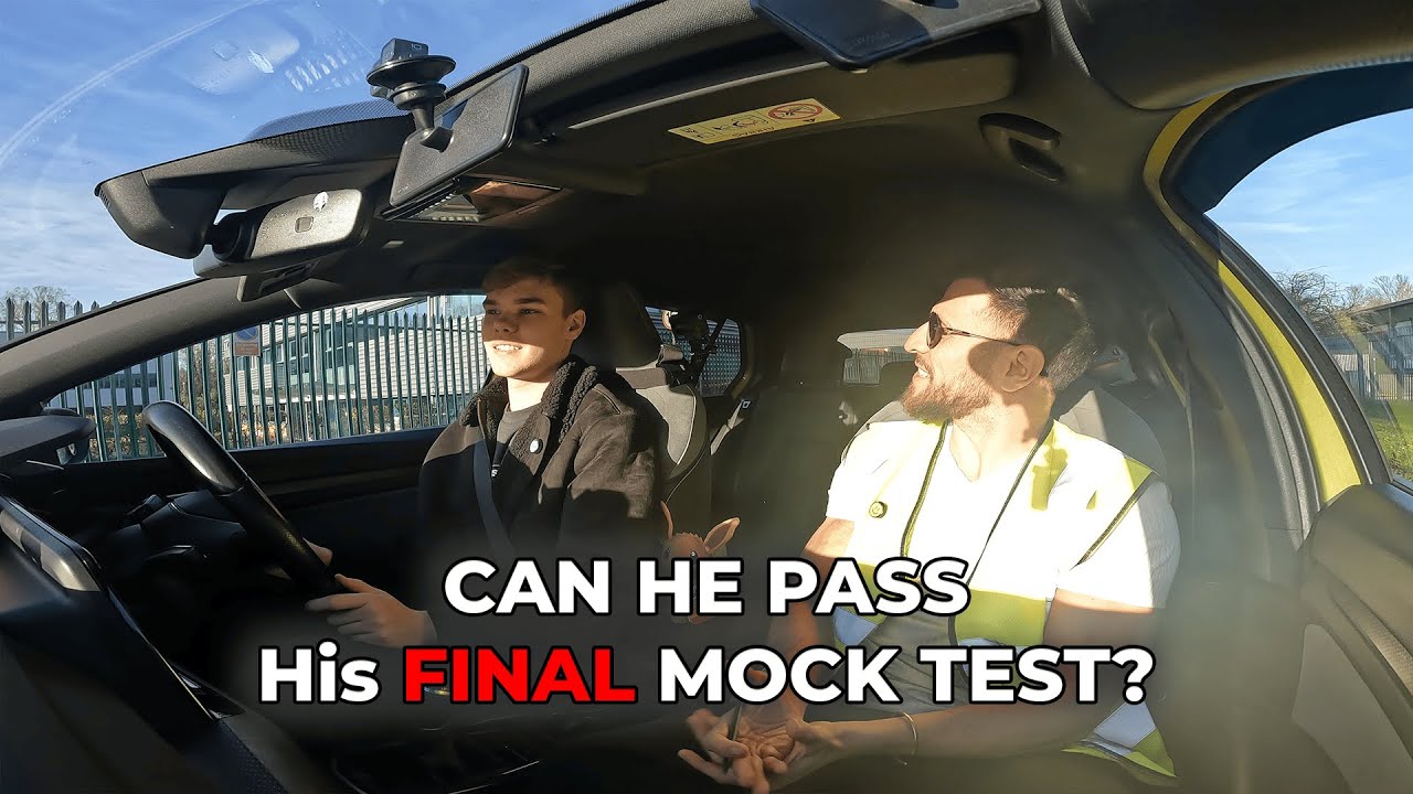 Tyler's Final Mock Test And Real Driving Test Result | Passman Driving School