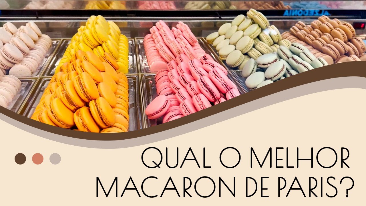QUAL O MELHOR MACARON DE PARIS? LADURÉE VS PIERRE HERMÉ