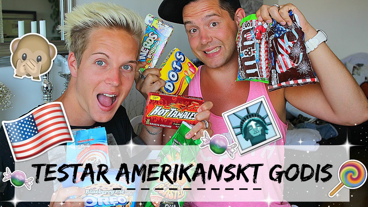 TESTAR AMERIKANSKT GODIS (!!)