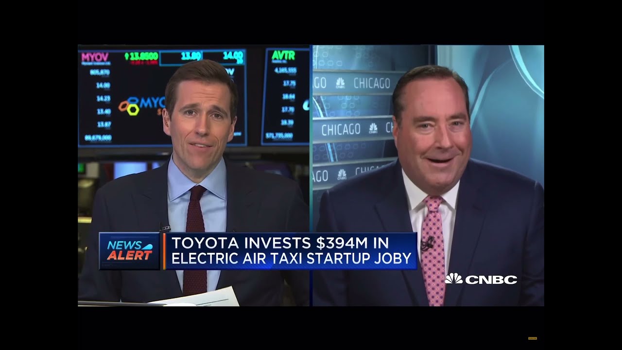Toyota invested $394M in electric air taxi Joby Aviation