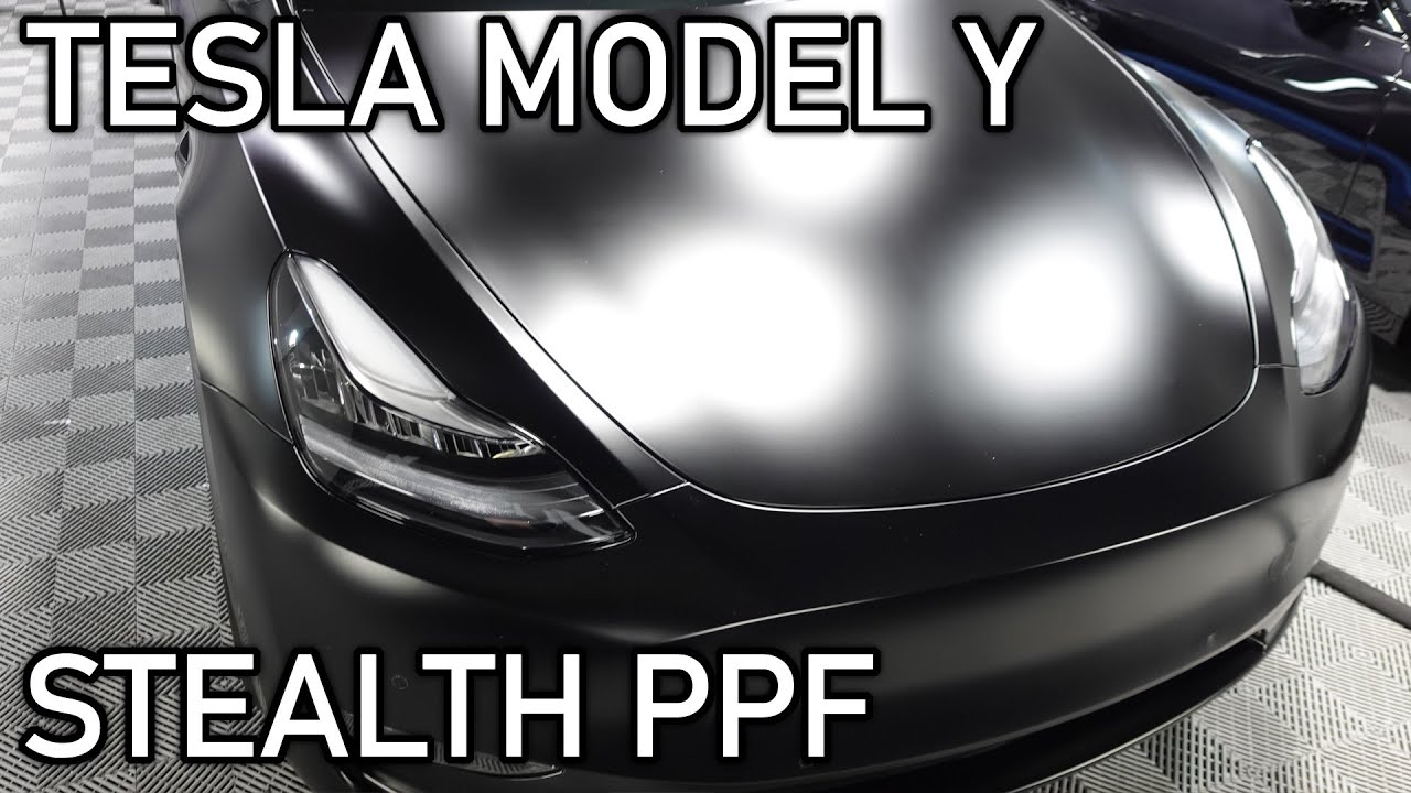 Tesla Model Y Stealth Paint Protection Film
