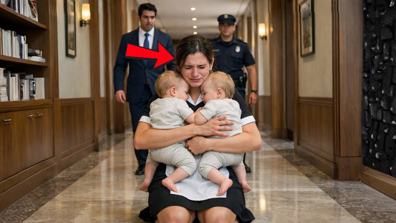 EMPRESÁRIO VIÚVO É LEVADO PELA JUSTIÇA… E SÓ A EMPREGADA TEVE CORAGEM DE PROTEGER OS GÊMEOS A TEMPO!
