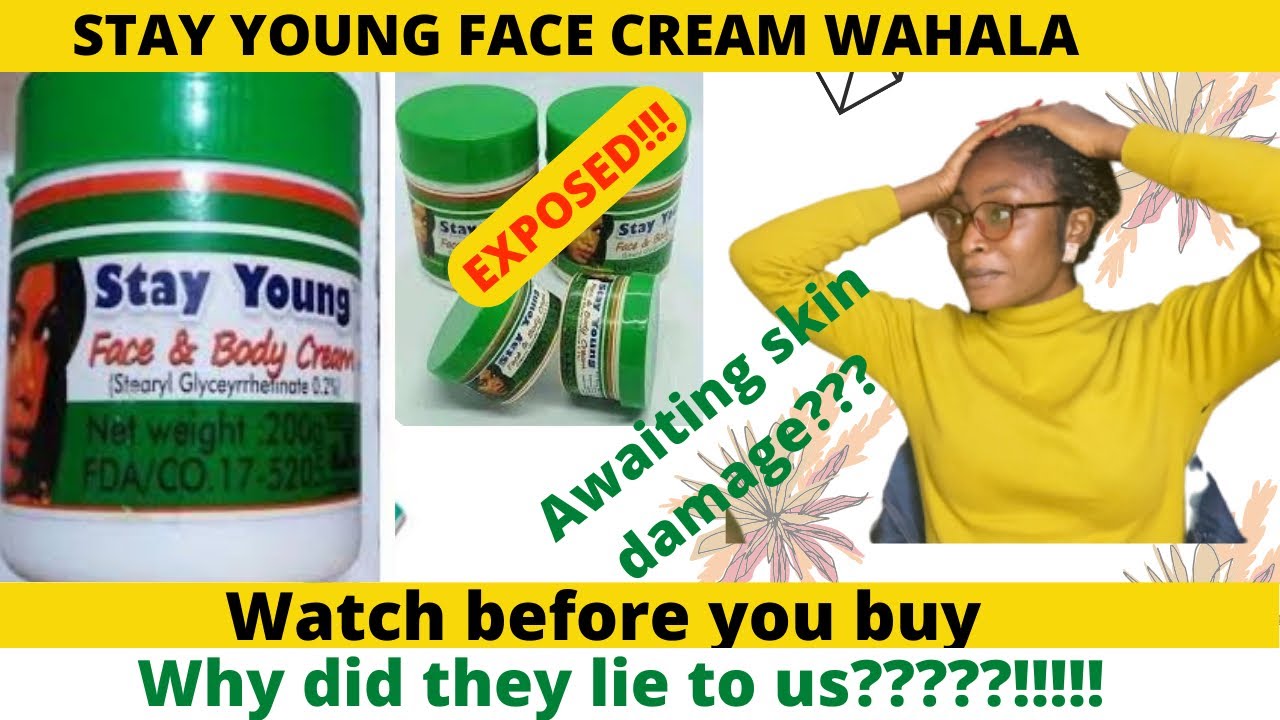 STAY YOUNG FACE CREAM | Watch this and not regret using your money well