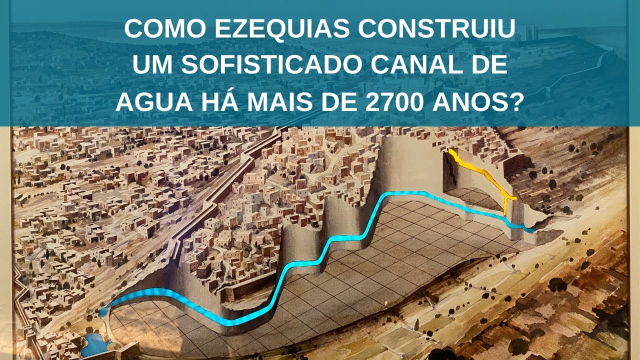 A Incrível Engenharia do TÚNEL DE EZEQUIAS | Jerusalém - Israel
