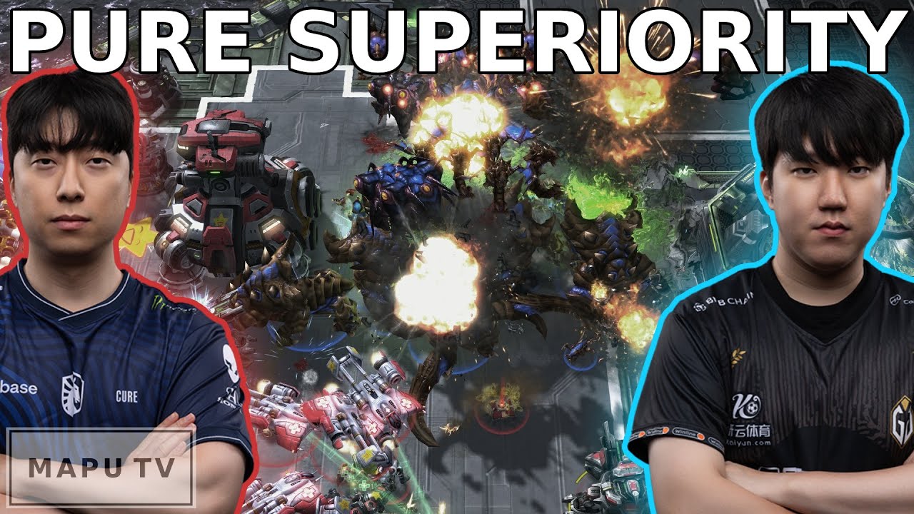 ULTRA Lategame SHIN vs Cure - Bo5 - (StarCraft 2)