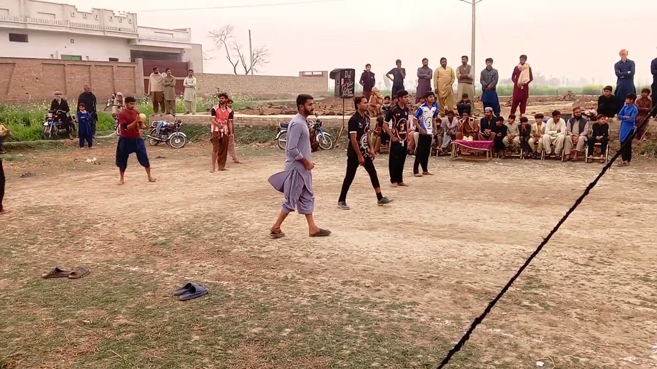 Final match plastic ball warich club vs Watto club 