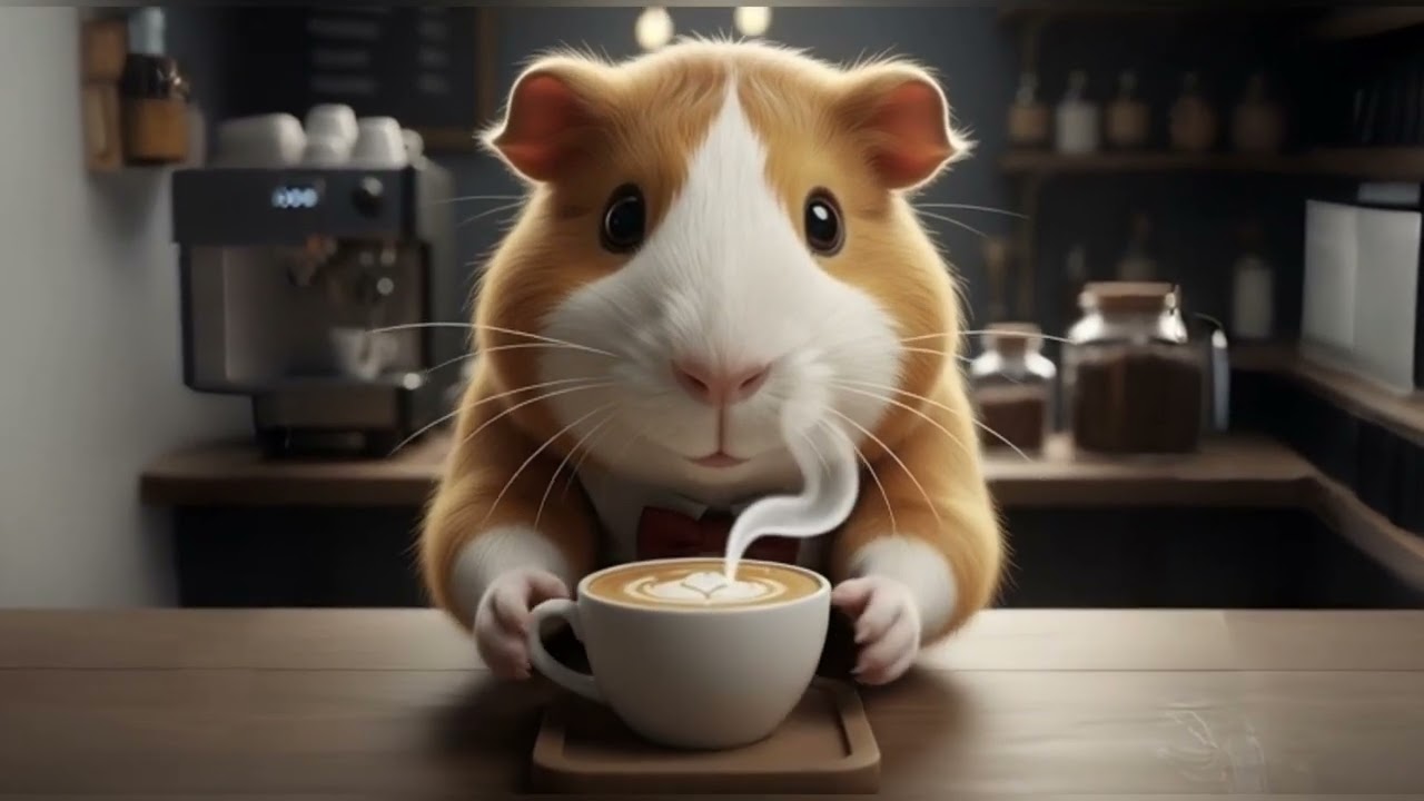 The World's Smallest Barista Makes Your Perfect Coffee |  ASMR