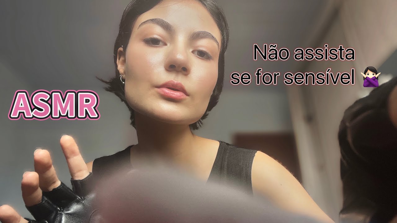 ASMR - LIMPEZA DE OUVIDO (INTENSO, SONS NA TELA)