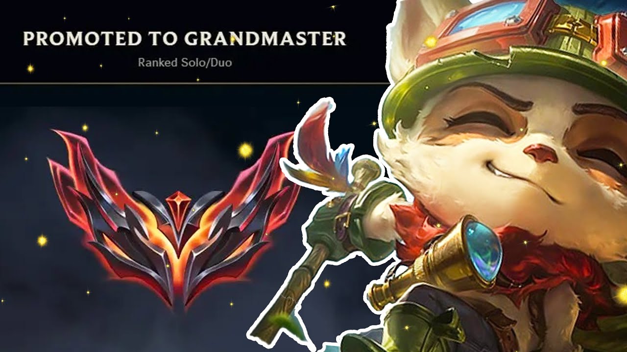 Getting Grandmaster With A 60% Win Rate On Teemo