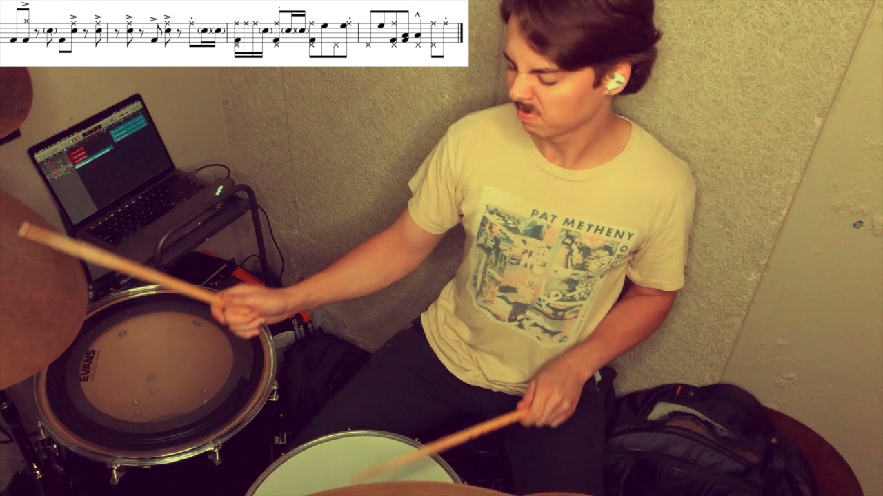 Gary Novak Transcription - Eidolon by Allan Holdsworth