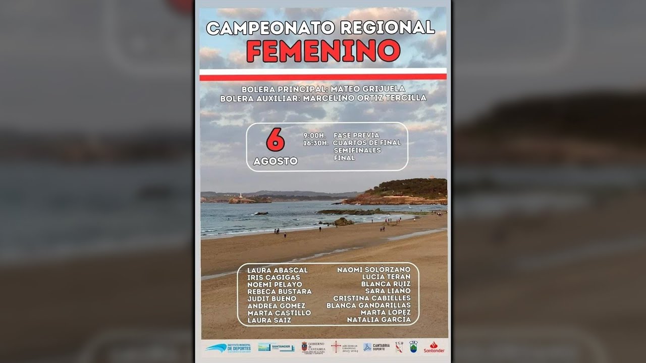 Campeonato Regional Femenino 2023  | Bolos en Femenino