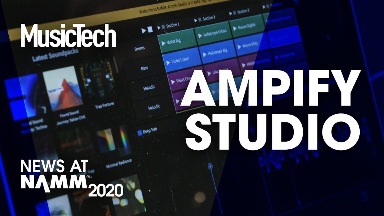 Ampify Studio will speed up your production workflow #NAMM2020