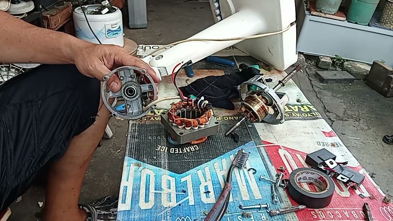 Electric fan kailangan ng linisan..mahina umikot