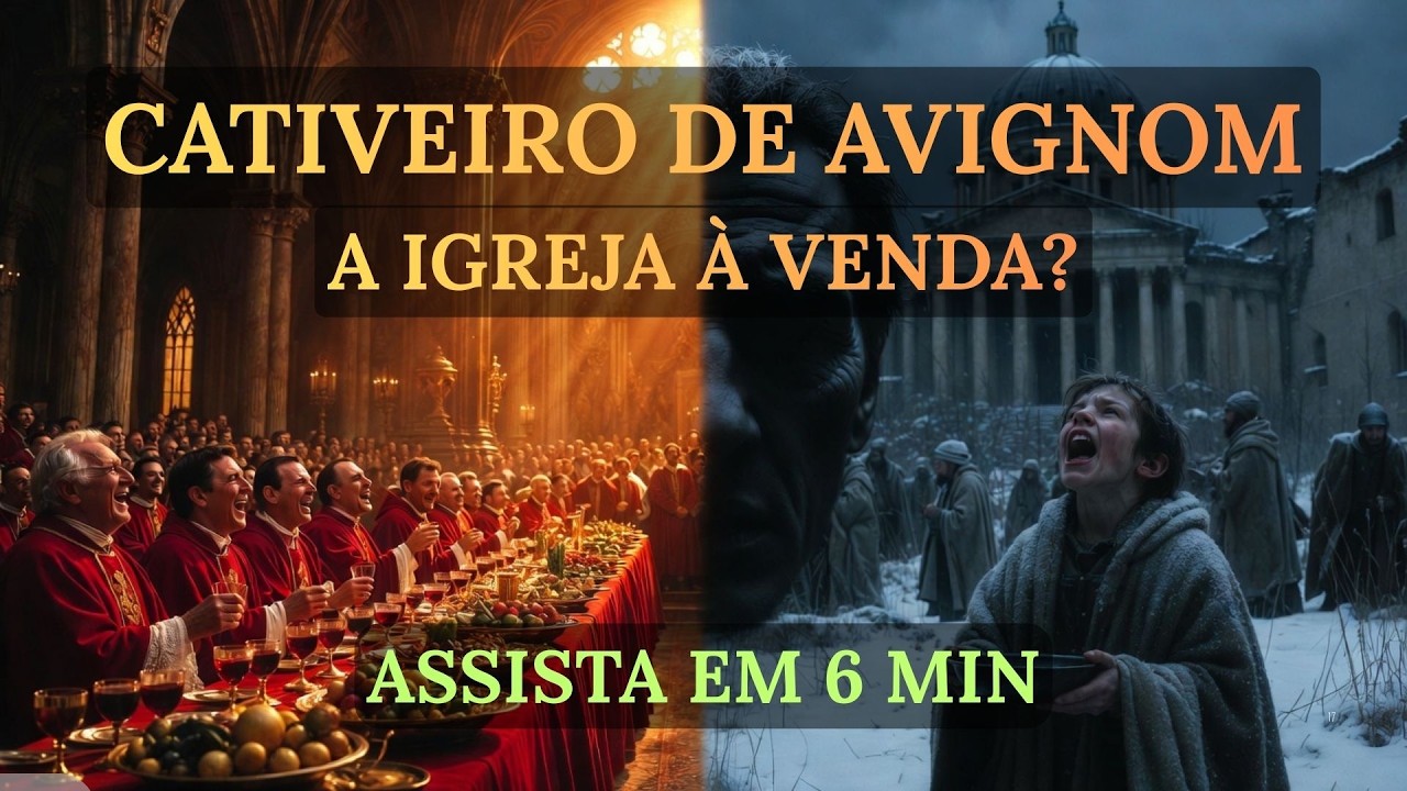🔥O Cativeiro De Avignon🔥 A Igreja A Venda? + 1309 d.c.