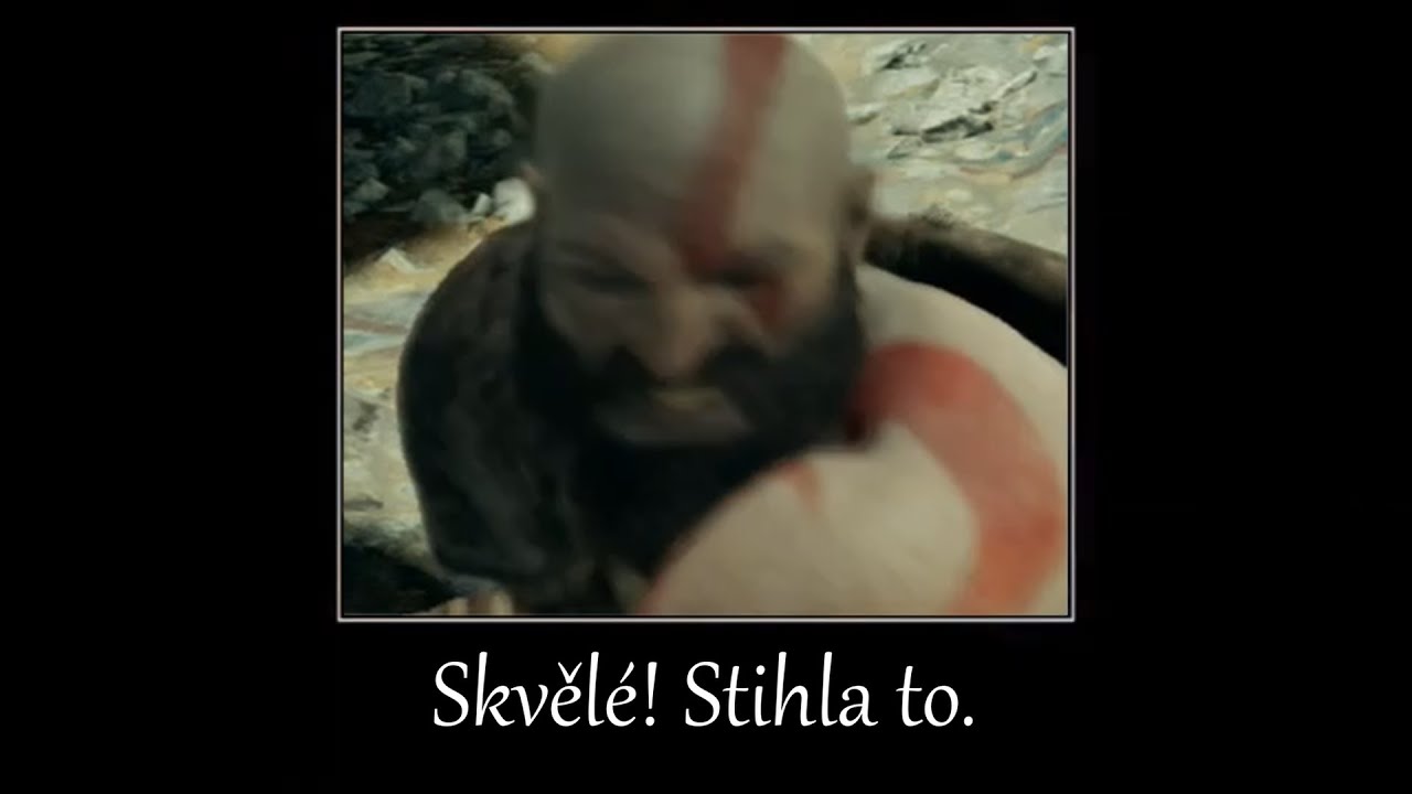 Skvěl&eacute;! Stihla to. | God of War (2018) Klipy