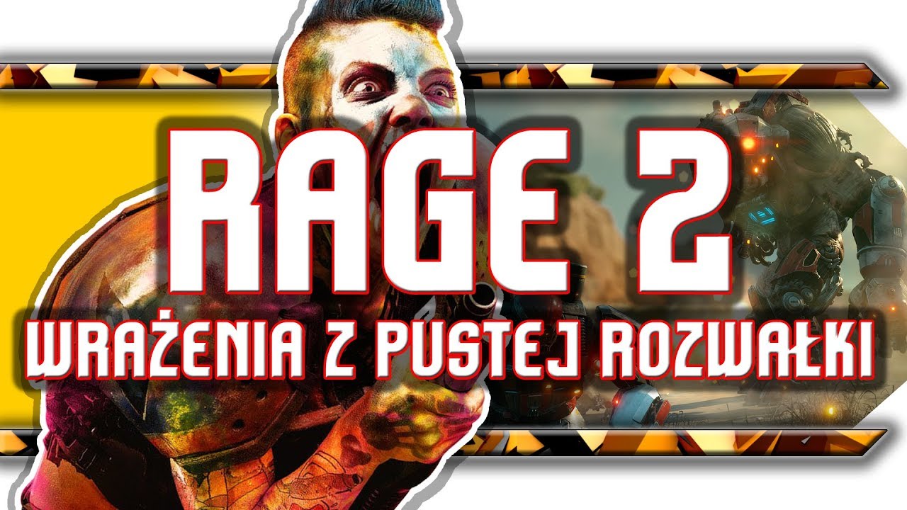 🔥 RAGE 2 / Recenzja miodnego szutera w gunwianej oprawie