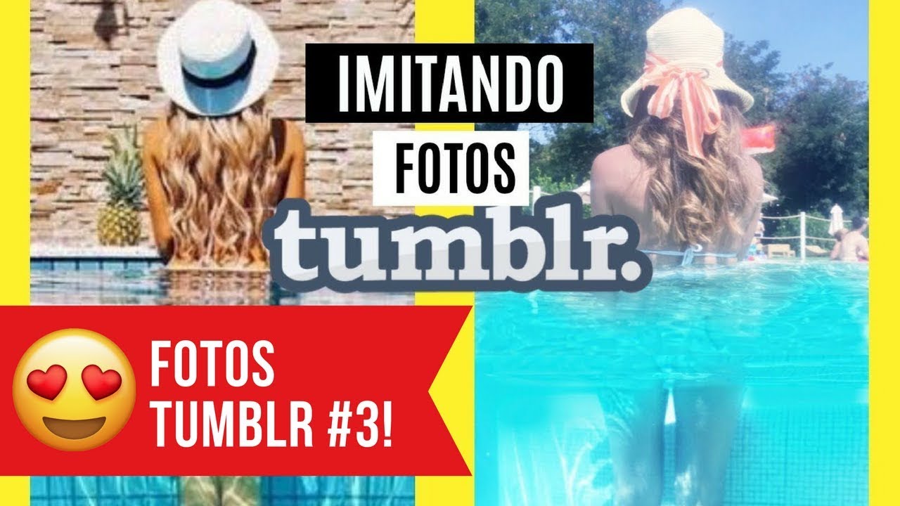 IMITANDO FOTOS TUMBLR #3 - NA PISCINA | RÊ ANDRADE