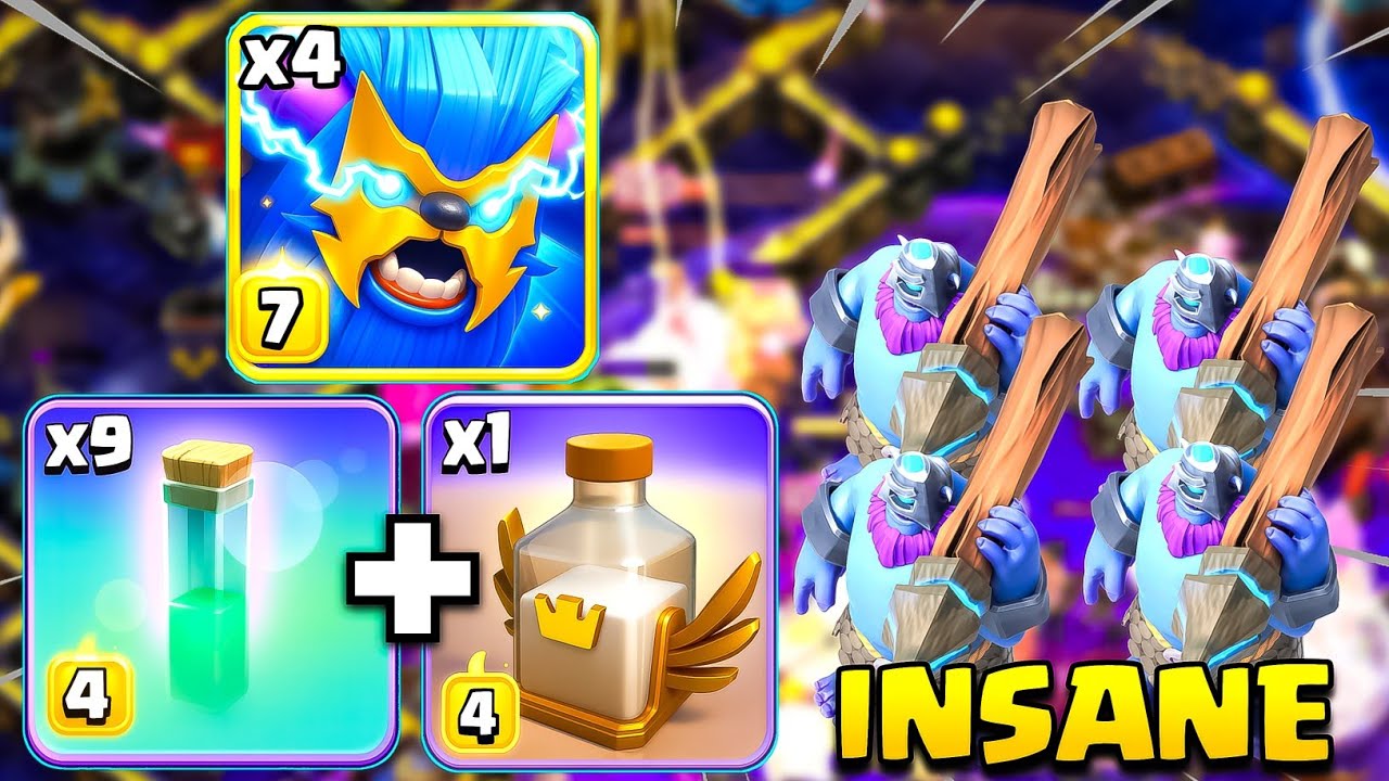 NEW! Super Yeti + Thrower Attack Strategy 🏆 with RC Charge | Best TH18 Attack Strategy | Coc