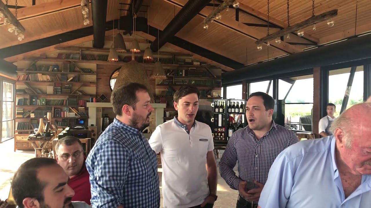 Jemal Chkuaseli & Basiani at Shilda Winery