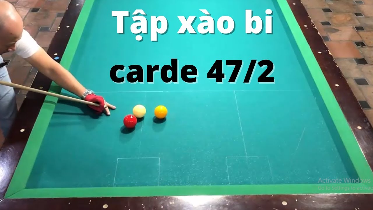 ĐỖ NH&Acirc;N - Tập x&agrave;o bida carde 47/2