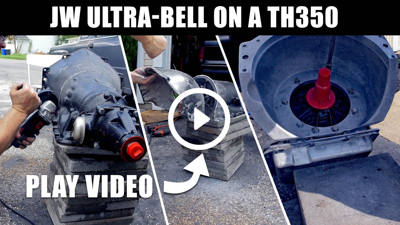 Th350 JW Ultra-Bell Install / 800HP TH350 build for a 9 sec LT1 S10.