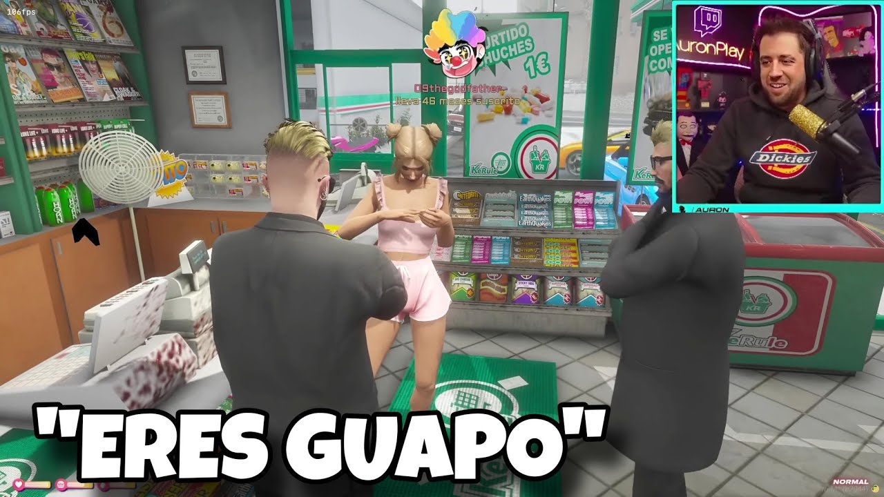 AURON SE PONE NERVIOSO CON EL ROLEO DE ESTA CHICA 😳❤️ | MARBELLA VICE