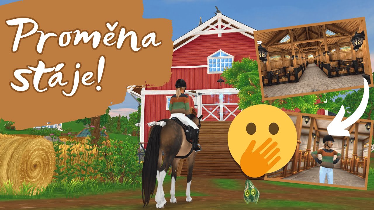 My Stable makeover aneb POJĎ SI SE MNOU PŘEDĚLAT STÁJ🔨🐴|| Star Stable Online || Riley Pinewin