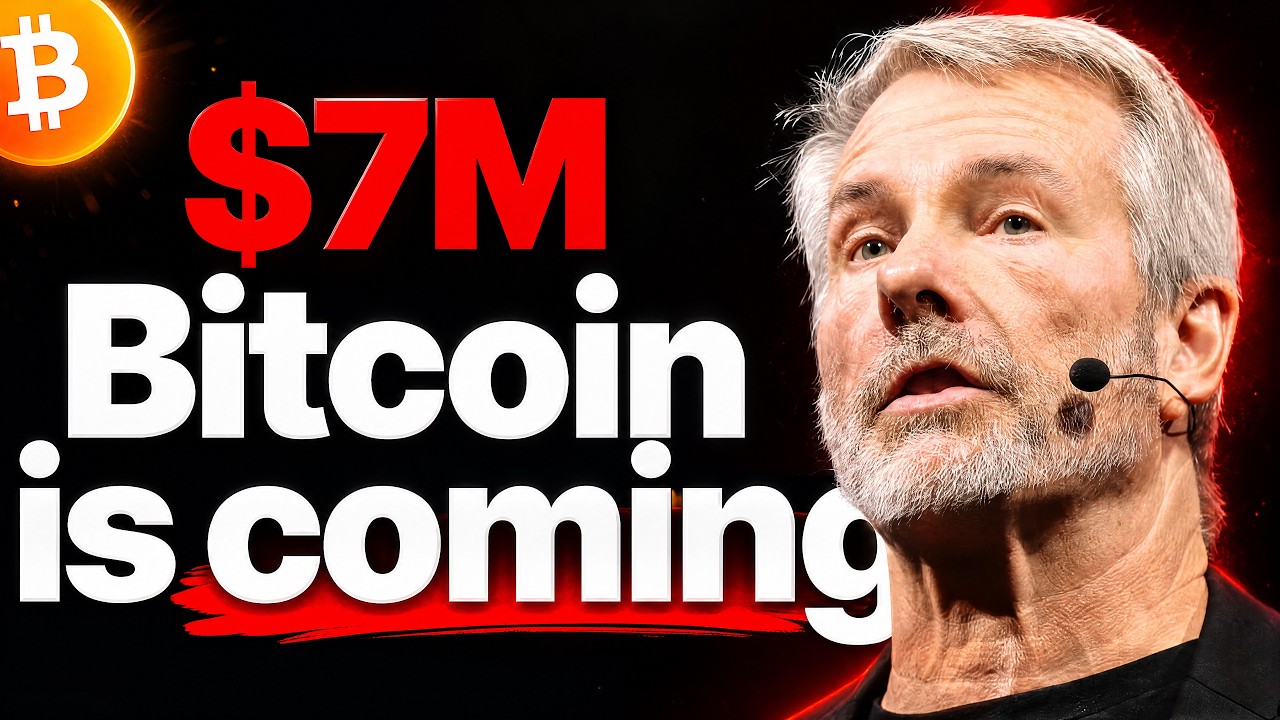 Michael Saylor Describes How Bitcoin Gets to $7M!