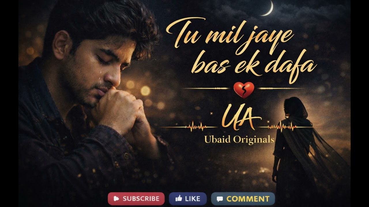 Tu Mil Jaaye… | Most Emotional Hindi Song 2026 | Painful Love Story | Lyrics by Ubaid Abdulla 